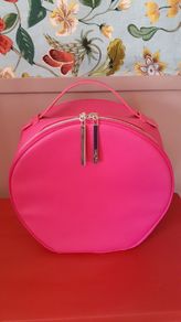 Barbie Pink Round Retro Lancome Beauty Case Handbag