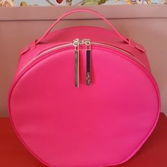 Barbie Pink Round Retro Lancome Beauty Case Handbag