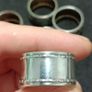 set of German silver napkin rings Image 9