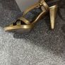 gold Massimo dutti sandals Image 2