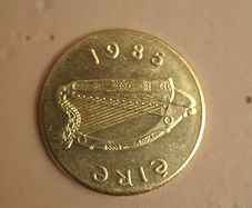 1985 20p coin ( Reproduction)
