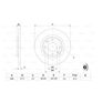Citreon C2,C3,C4, Berlingo - Front brake Disks Image 4