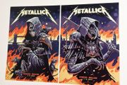 Metallica M72 London 3rd / 5th July - 2 x A3 Posters (Reprints)