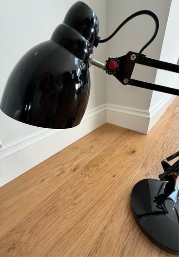 Lucide black study/desk lamp