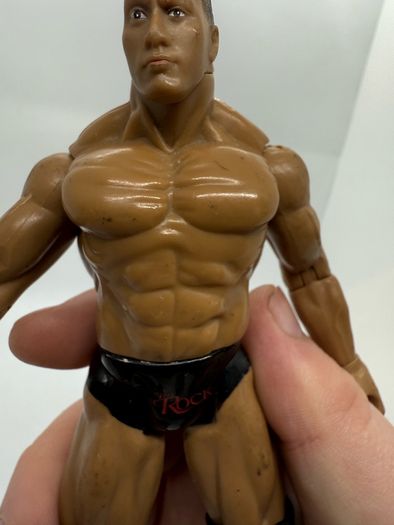 wwe Jakks The Rock action figure