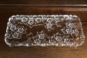 Vintage Boxed Walther Art Glass Sandwhich Plate