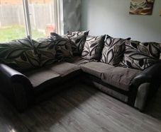 L shape sofa cushions included