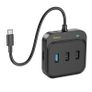 Hoco Hb38 7-in-1 4k Ultra Hd Converter  Hdtv+ Sd/tf+ Usb3+ Usb2 2+ Pd100 100w Black Image 2