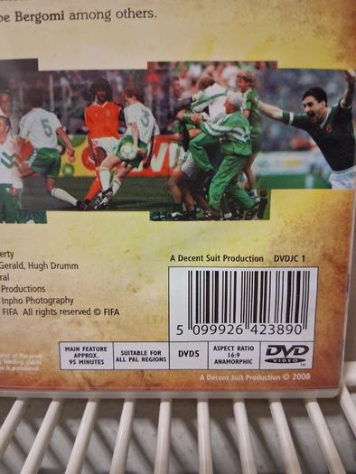 Jack Charlton. The Irish Years DVD. Collect In Dublin Or Receive Via Post.Italia 90 Revisited With Jack  DVD Also Available.