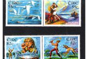 2012 Ireland Irish Myths and Legends (Children of Lir, Deirdre of the Sorrows, Fionn MacCumhall &amp; Cu Chulainn) Commemorative Stamps Mint Never Hinged (MNH)