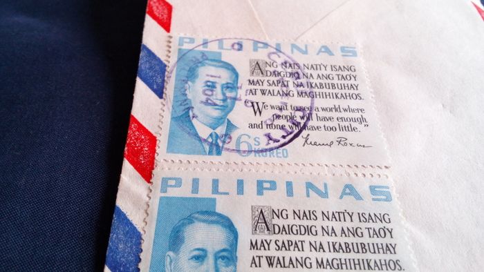 Pilipinas Stamps. President Roxas. 1964.
