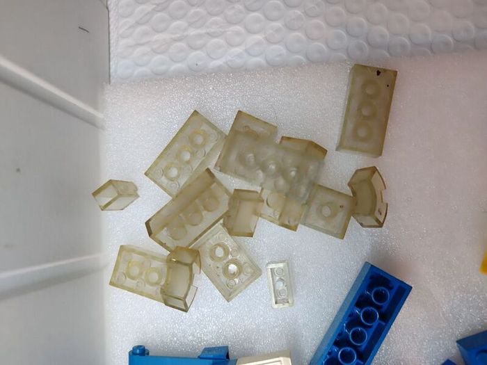 Vintage Lego Blocks Train Tracks 1960s onward wt Patent Pending Pieces Red Yellow Blue Clear