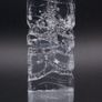 Vintage Ingrid Glasshutte Crystal Ice Block Vase Image 5