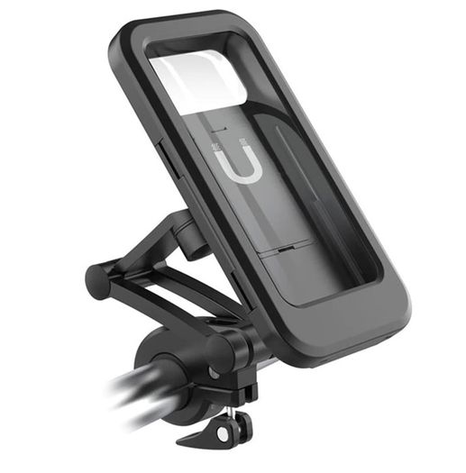 Waterproof Bicycle Scooter eBike Phone Holder Universal Bike Motorcycle Handlebar Magnet Case Cell Phone Support Mount Bracket Bag