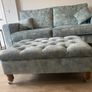 Finline Furniture Couch and Footstool Daytona Image 2