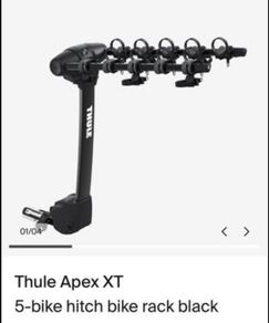 Thule Apex 9026XT 5 - bike hitch mount bike rack