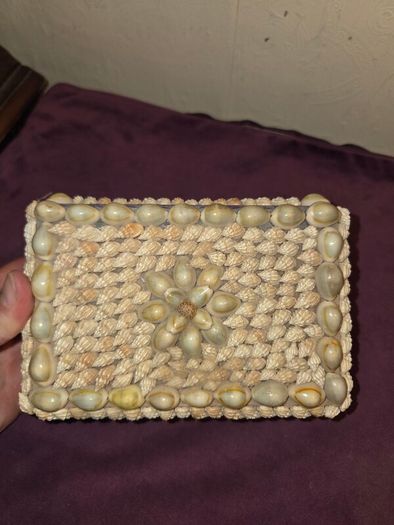 1960's Sea Shell Trinket/Jewellery Box