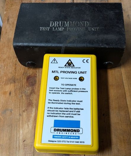 Drummond MTL Proving Unit.