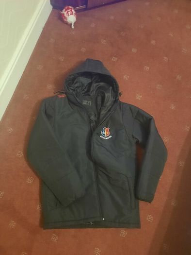 School uniform winter jacket. St Munchins College