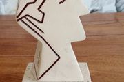 Signed Mid-Century Modern Porta Cili Sculpture