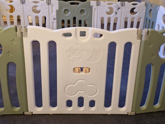 Baby Vivo Playpen Plastic Foldable