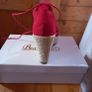 Beauty girls red wedges size 6 Image 4