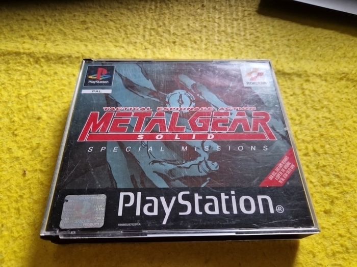 Metal Gear Solid Special Missions PlayStation1 Ps1 PlayStation2 Ps2 games Original