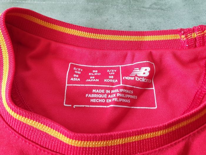 Liverpool Football Club Home Jersey 2016 to 2017 Children 2 to 3 Years Old