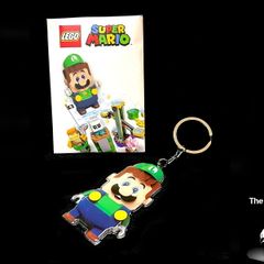 LEGO Green Luigi Exclusive Super Mario Key Chain 5007029 This Is A Promotional Lego Item You Can Not Buy In Shops Brand New Factory Sealed
