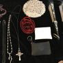 Assorted Jewellery/Hairpieces/Fans/Rosary Beads/Mobile Image 6