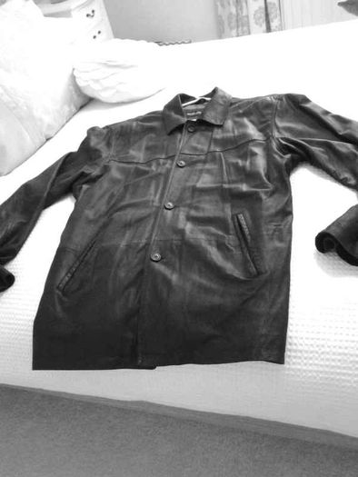 Pino & Pelle Men's Real Leather Jacket - Size 56