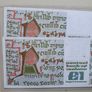 Selection of Irish  1 Punt Banknotes. Series 2 A and 4 B Image 7