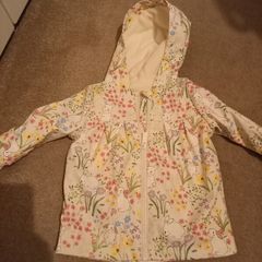 Fleece lined rain coat