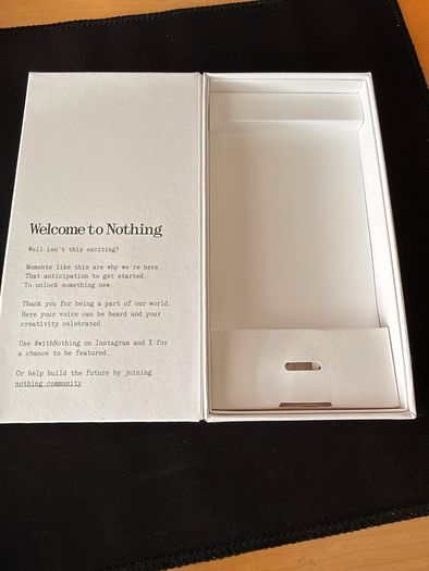 Nothing Phone (3a) 128GB - Unlocked - Fully Working (Used with box)