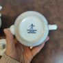White porcelain teapot and coffee pot, Furstenberg seit 1747 west germany Image 5