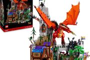 LEGO Ideas Dungeons &amp; Dragons: The Legend of the Red Dragon  Set 21348 New OPEN box