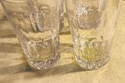 Galway Irish Crystal Highball Glasses - Longford Pattern - Set of 4, MINT