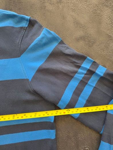 Crew Clothing Men's Striped Rugby Shirt Size Large/XL