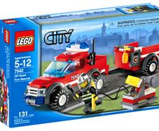 Lego City 7942: Off-Road Fire Rescue (2007) 100% Complete W/BOX
