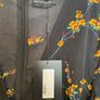 Pretty Little Thing black floral corset dress size 16 - New Image 5