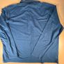 LYLE & SCOTT Long Sleeve Poloshirt 2XL Golf Shirt - Blue 2 Button Image 8