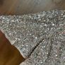 Maya Frosted Pink V Neckline Embellished Midi Dress Image 9