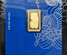 PAMP Lady Fortuna Veriscan 2.5 gram Gold Bar