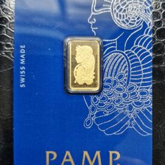 PAMP Lady Fortuna Veriscan 2.5 gram Gold Bar