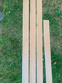 Skirting boards -oak faced MDF