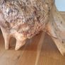 Vintage Sculptural Burruss Root Side Table or Plant Stand. Image 3