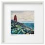 Rocks at Poolbeg Lighthouse, Large Framed Print by Helen Mathews Image 3