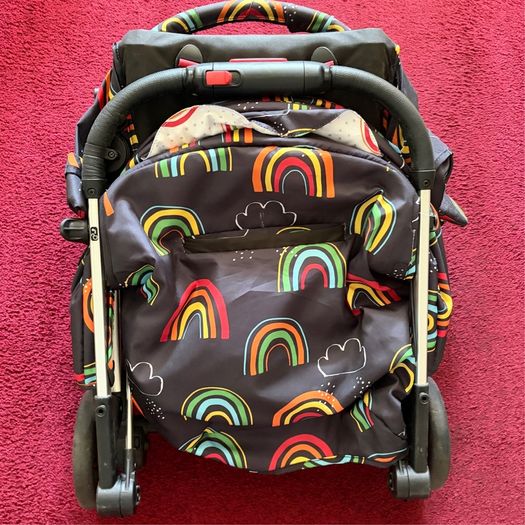 Stroller Cosatto Woosh3 w/rain cover and cup holder.