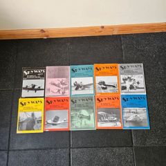 Lot of 10 Skyways The Journal of The Airplane 1920-1940 Book volumes 22-31