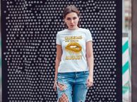 main image for ad Queens Are Born In August T-shirt Tee Top Shirt Great Birthday Gift Present Idea